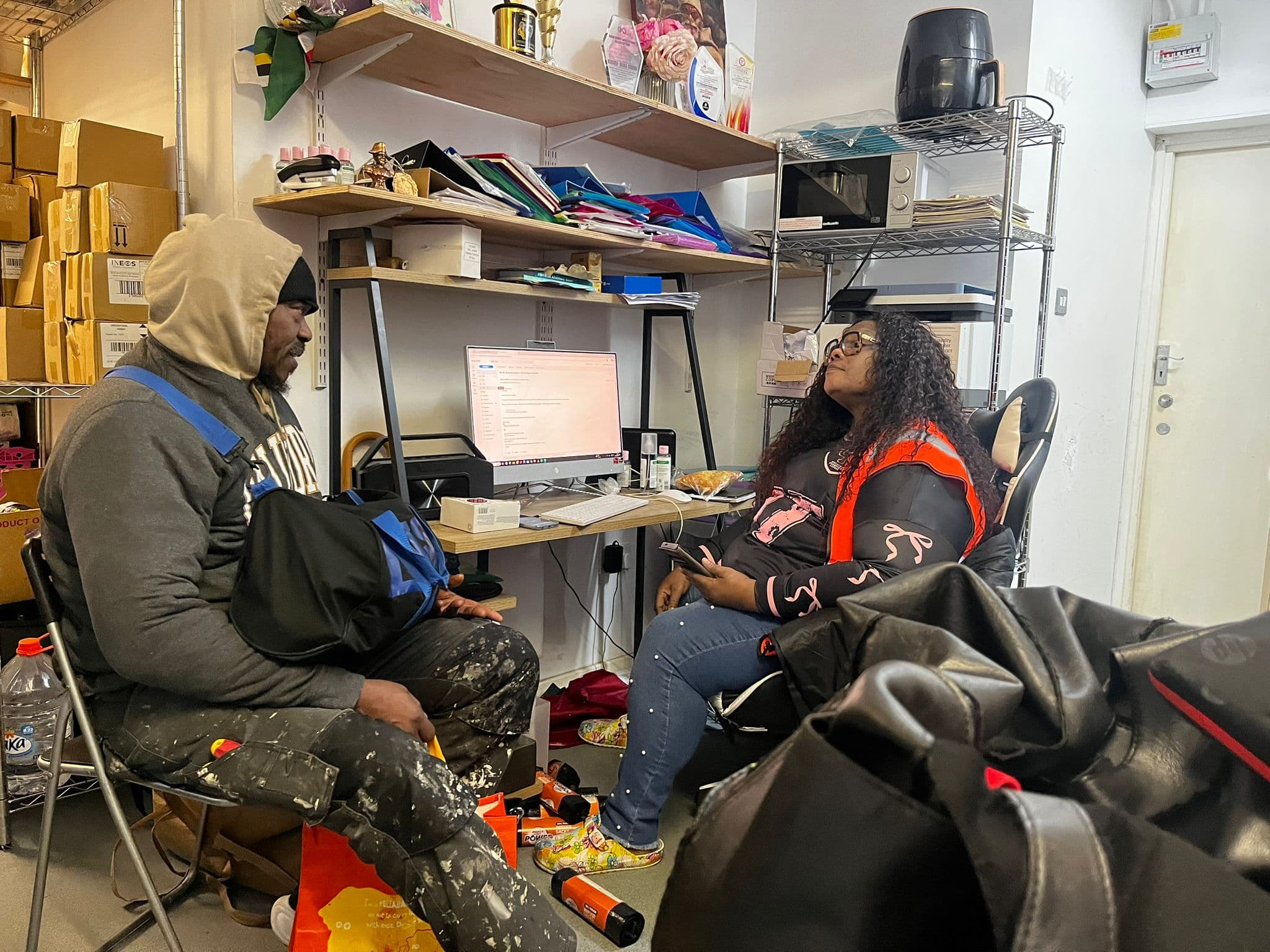 Housing advice and support session