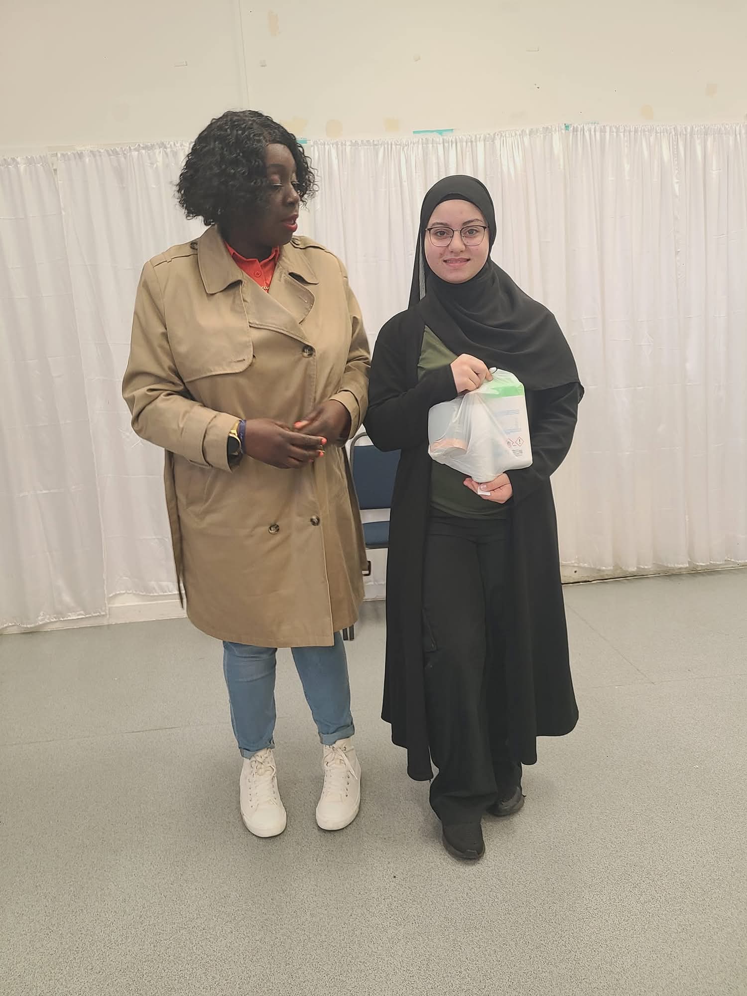 Community support recipient