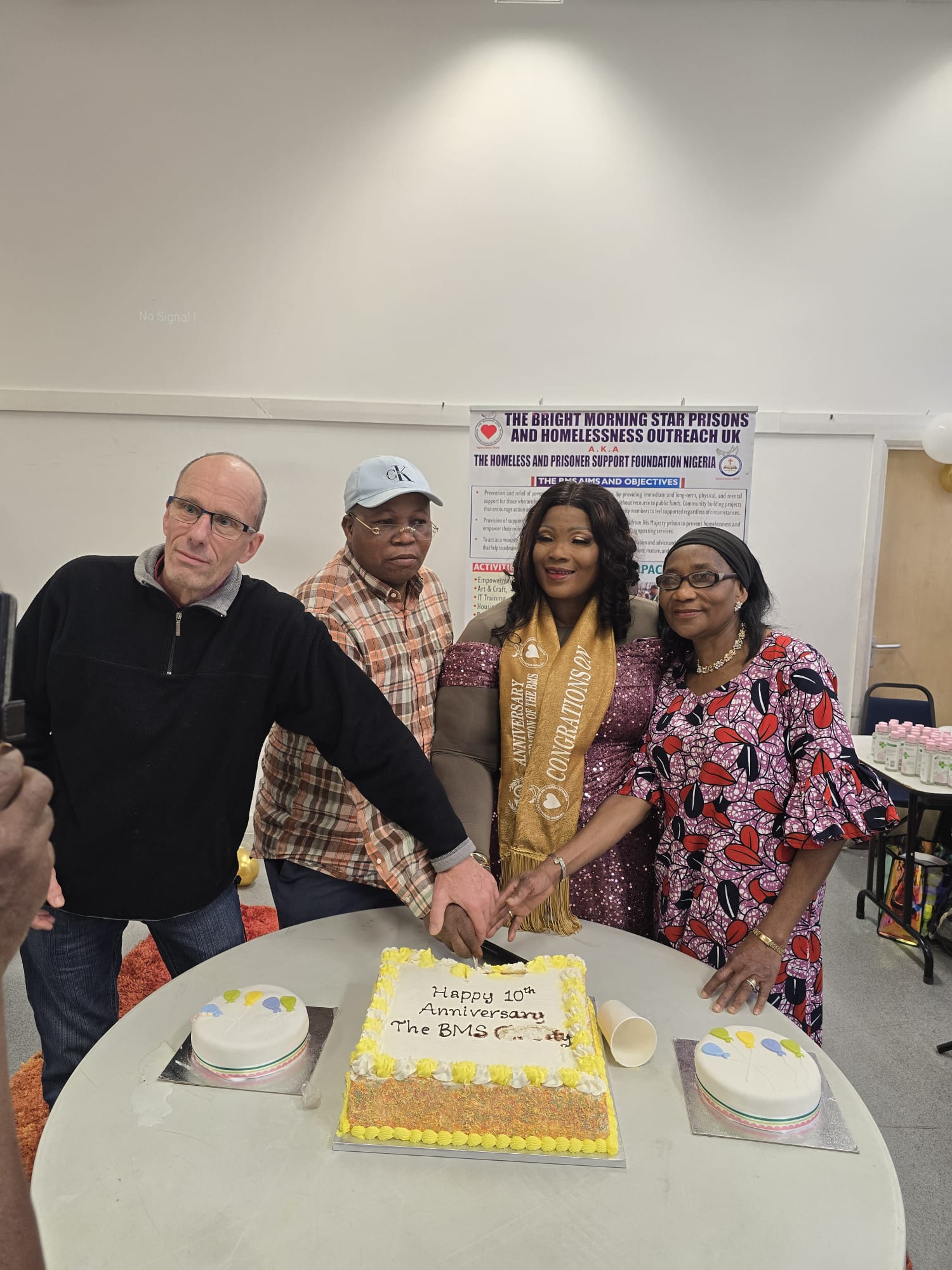 Anniversary Cake Cutting Ceremony
