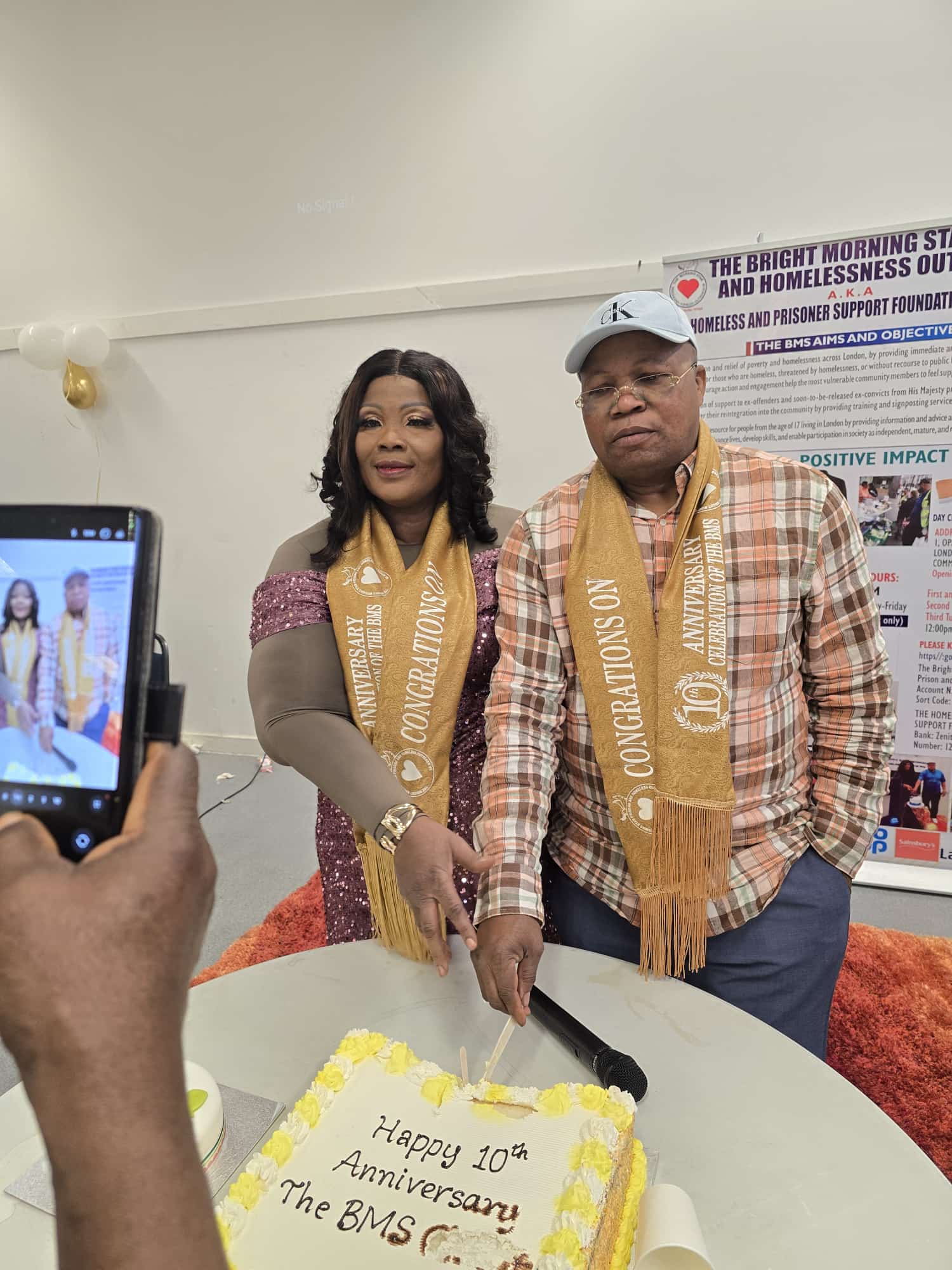 Anniversary Cake Cutting