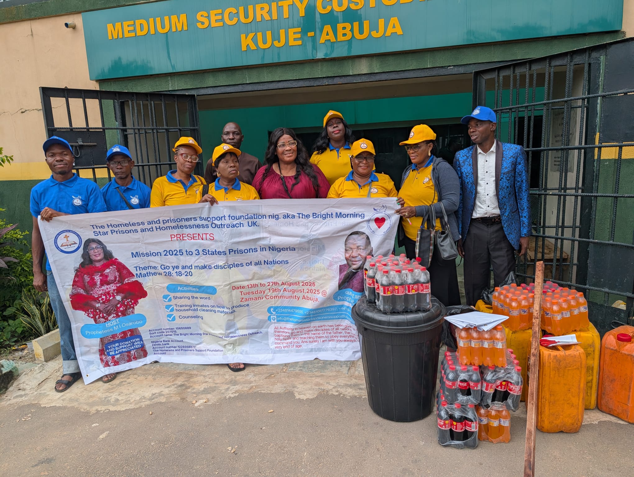 Mission 2025: Prison Outreach to Nigeria